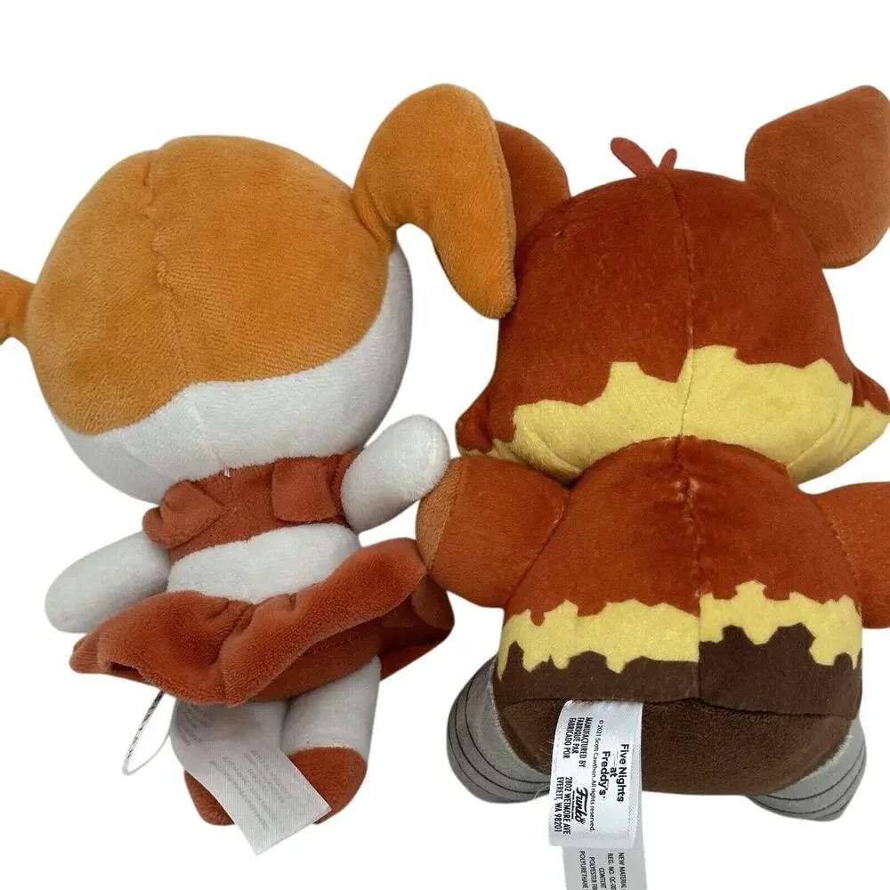 Two Five Nights at Freddy’s Circus Baby & Pirate Foxy Plush FUNKO 2017, 2021